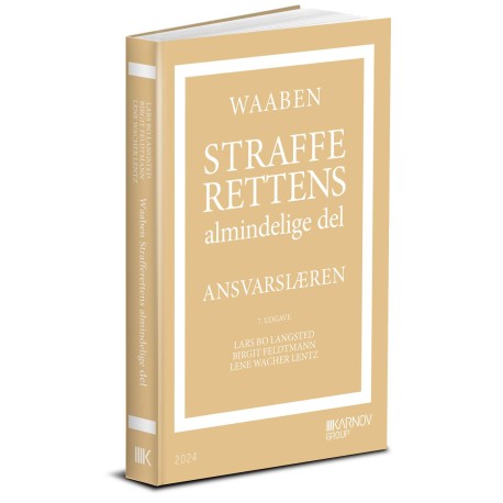 Strafferettens almindelige del: Ansvarslæren