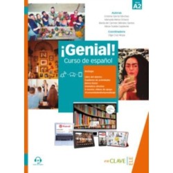 Genial!: Libro del alumno y Cuaderno de actividades 2 (A2) + audio descargabl