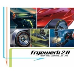 FryeWerk 2.0: Concept Vehicle Illustrations by John A. Frye