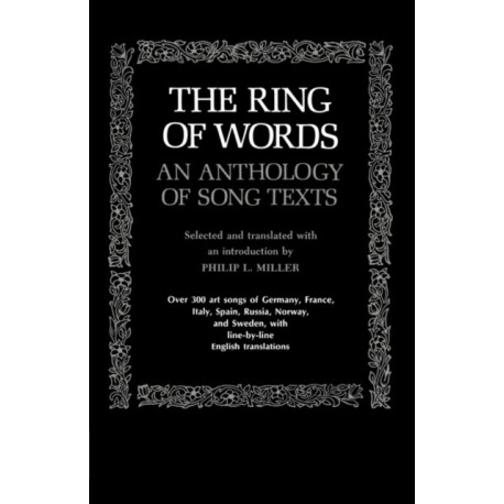 The Ring of Words: An Anthology of Song Texts