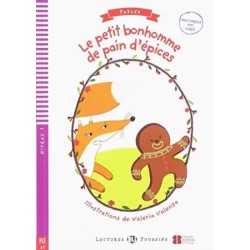 Le Petit Bonhomme de pain d'epices + downloadable: Young ELI Readers - Fables