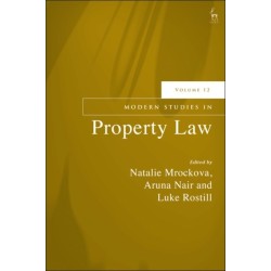Modern Studies in Property Law, Volume 12