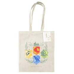 Harry Potter (Herbology Crests) Natural Tote Bag