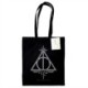 Harry Potter (Deathly Hallows) Black Tote Bag