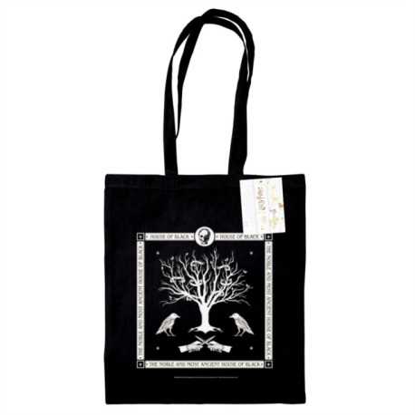 Harry Potter (House Of Black) Black Tote Bag