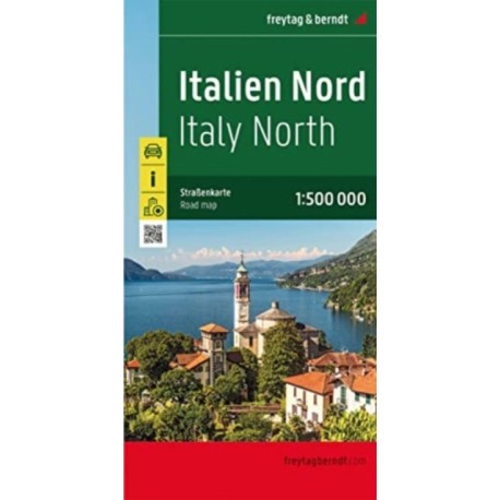 Northern Italy, road map 1:500,000, freytag & berndt