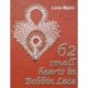 62 small hearts in Bobbin Lace