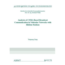 Analysis of CSMA Based Broadcast Communication in Vehicular Networks with Hidden Stations