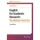 English for Academic Research: Vocabulary Exercises