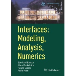 Interfaces: Modeling, Analysis, Numerics