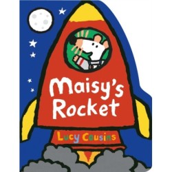 Maisy's Rocket: A perfect stocking filler for all toddler space fans and wannabe astronauts – a chunky board book in the shape of a rocket, providing story time and play time in one!
