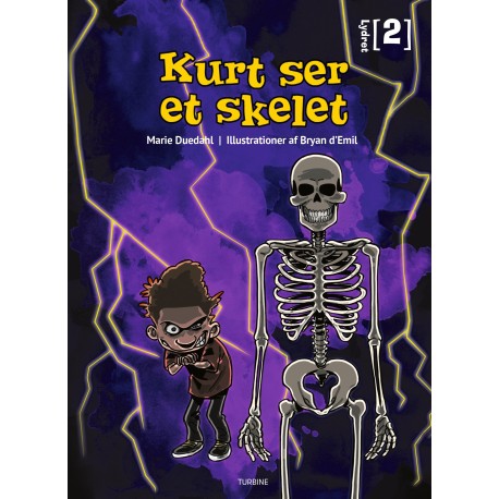 Kurt ser et skelet