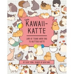 Søde kawaii-katte: Lær at tegne mere end 75 nuttede katte