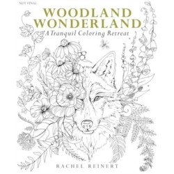 Woodland Wonderland: A Tranquil Coloring Retreat – A Calming Coloring Book of Flowers and Forest Animals for Adults