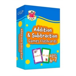 Addition & Subtraction Games Flashcards for Ages 6-7 (Year 2)