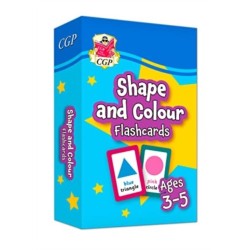 Shape & Colour Flashcards for Ages 3-5