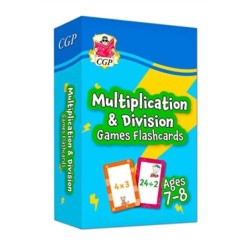 Multiplication & Division Games Flashcards for Ages 7-8 (Year 3)