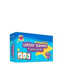 Letter Games Flashcards for Ages 4+