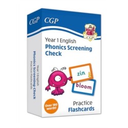 Phonics Screening Check Flashcards - for the Year 1 test