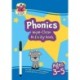 Phonics Wipe-Clean Activity Book for Ages 3-5 (with pen)