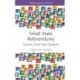 Small State Referendums: Lessons from New Zealand