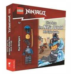 LEGO® NINJAGO®: Dive Into the Ninja World: An Epic Guide (with Nya minifigure)