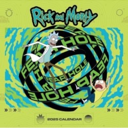 Official Rick And Morty Square Calendar 2025