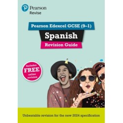 Pearson Revise Edexcel GCSE Spanish Revision Guide incl. audio, quiz & video - for 2026, 2027 exams
