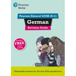 Pearson Revise Edexcel GCSE German Revision Guide incl. audio, quiz & video - for 2026, 2027 exams