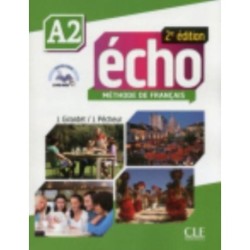 Echo - Niveau A2 - Livre de l'eleve + DVD: Livre de l'eleve + DVD-Rom + livre-web A2 2e edi
