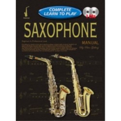 Progressive Complete Learn To Play Saxophone: Manual with Poster