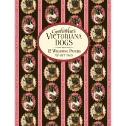 Cynthia Hart's Victoriana Dogs: 12 Wrapping Papers and Gift Tags