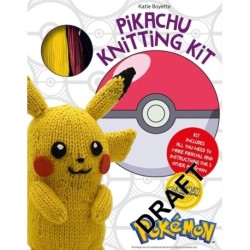 PokeMon Knitting Pikachu Kit: Kit Includes All You Need to Make Pikachu and Instructions for 5 Other PokeMon
