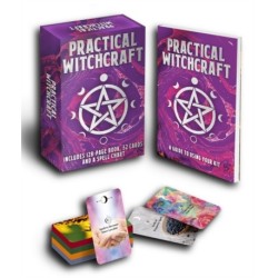Practical Witchcraft Book & Card Deck: Includes 128-page book, 52 cards and a spell chart