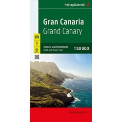 Gran Canaria, road and leisure map 1:50,000, freytag & berndt