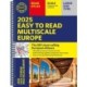 2025 Philip's Easy to Read Multiscale Road Atlas Europe