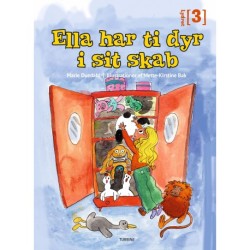 Ella har ti dyr i sit skab