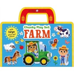 Chunky Play Set Farm: With large press-out pieces