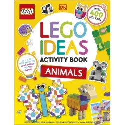 LEGO Ideas Activity Book Animals: Packed with LEGO Building and Sticker Activities and Fun Facts. With 500+ Stickers!