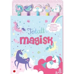 Aktivitetsbog med blyanter: Totalt magisk