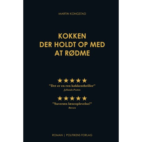 Kokken der holdt op med at rødme