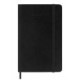 Moleskine 2025 18-Month Weekly Pocket Softcover Notebook: Black: Black