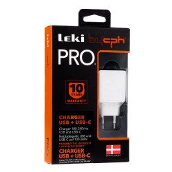 Leki bycph Pro USB & USB-C Power Adapter