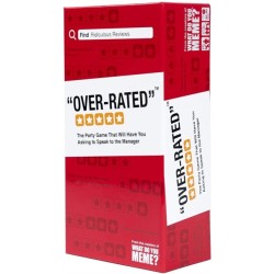 Over-Rated Card Game