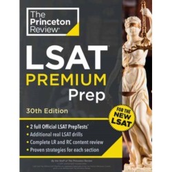 Princeton Review LSAT Premium Prep: 2 Official LSAT PrepTests + Real LSAT Drills + Review for the New Exam