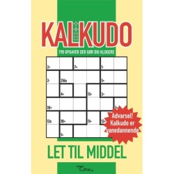 Kalkudo: Kalkudo - let til middel: 198 opgaver der gør dig klogere