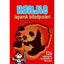 HANJIE - Japansk billedpusleri: 128 logikopgaver fra ultralette til ultrasvære