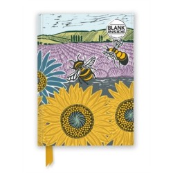 Kate Heiss: Sunflower Fields (Foiled Blank Journal)