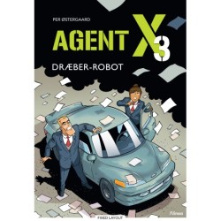 Agent X3,  Dræber-robot, Blå Læseklub: Blå Læseklub