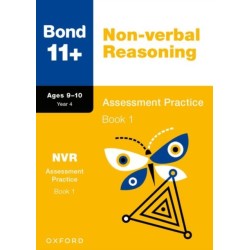 Bond 11+ Non-verbal Reasoning Assessment Practice Papers 9-10 Years Book 1 for GL Assessment & other 11 plus exams